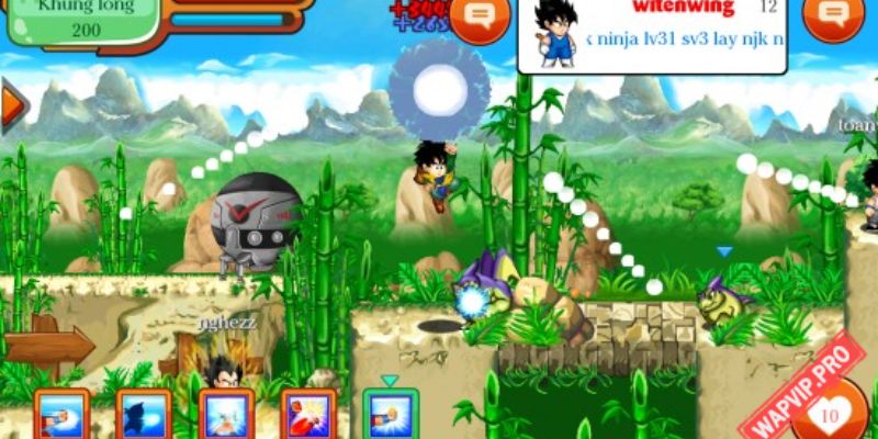 Những nhiệm vụ trong game Jun88 Ngọc Rồng Online 